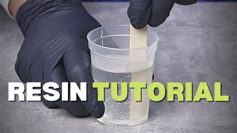 How To Use Epoxy Resin For Beginners Resin Tutorial Resin Art Youtube