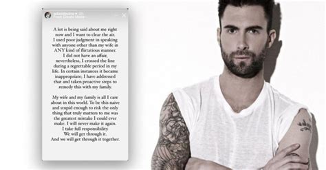 Adam Levine Denies Having An Affair With Sumner Stroh