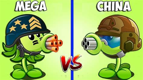 Every Peashooter And Pea Vine And Torchwood Level 1 Vs All Wild West Gargantuar Zombie Pvz 2 Youtube