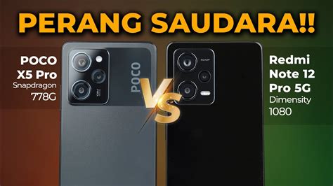 Mending Mana Poco X Pro Vs Redmi Note Pro G Youtube