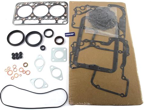 Amazon D950 Engine Gasket Kit SINOCMP Excavator Parts For Kubota