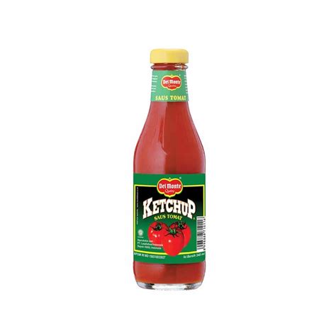 Jual SAUS TOMAT DEL MONTE 340 ML BOTOL KACA TOMATO KETCHUP SAOS TOMAT