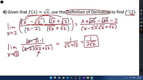 Calculus 1 Final Exam Review Youtube