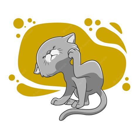 Lindo Gatito Vector Premium