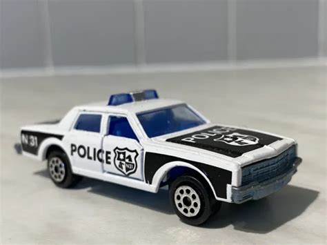 VINTAGE MAJORETTE CHEVROLET Impala Police Car No 240 1 69 1980s Loose