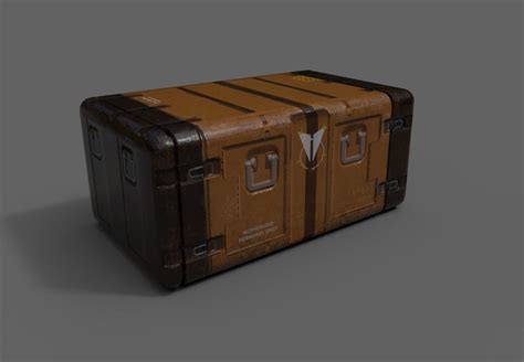 Artstation Sci Fi Crate