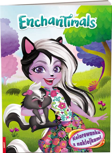 Enchantimals Kolorowanka z naklejkami Opracowanie zbiorowe Książka