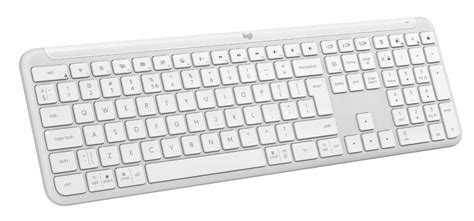 Klawiatura bezprzewodowa LOGITECH Signature Slim Keyboard K950 Biały