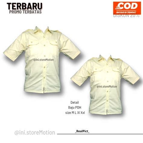 Jual Baju Seragam Satpam Security Cream Terbaru Seragam Pdh Satpam