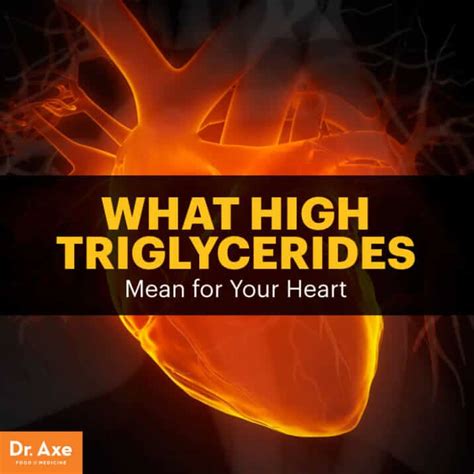 High Triglycerides And Heart Disease How To Reduce Triglycerides Dr Axe