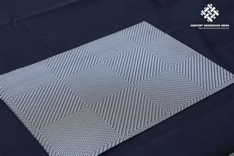 AR9: Decorative Stainless Steel Woven Wire Mesh - Hightop Metal Mesh