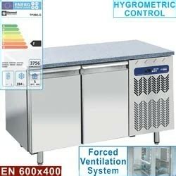 Tour pâtissier avec plan granit 2 portes Froid négatif ventilé