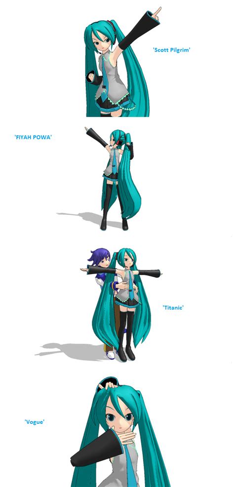 Mmd Epicniconic Pose Pack By Yourfacelooksfunny On Deviantart