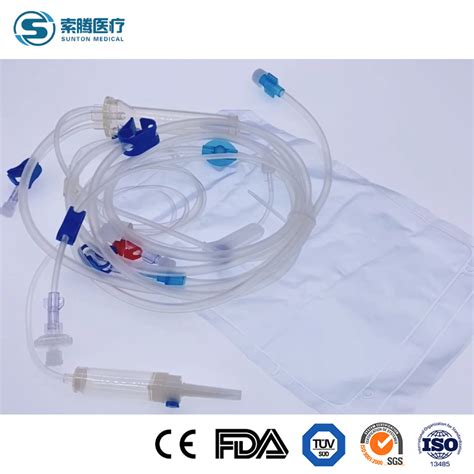 Sunton Hemodialysis Blood Tubing Set Wholesale Medical Grade Blood Line