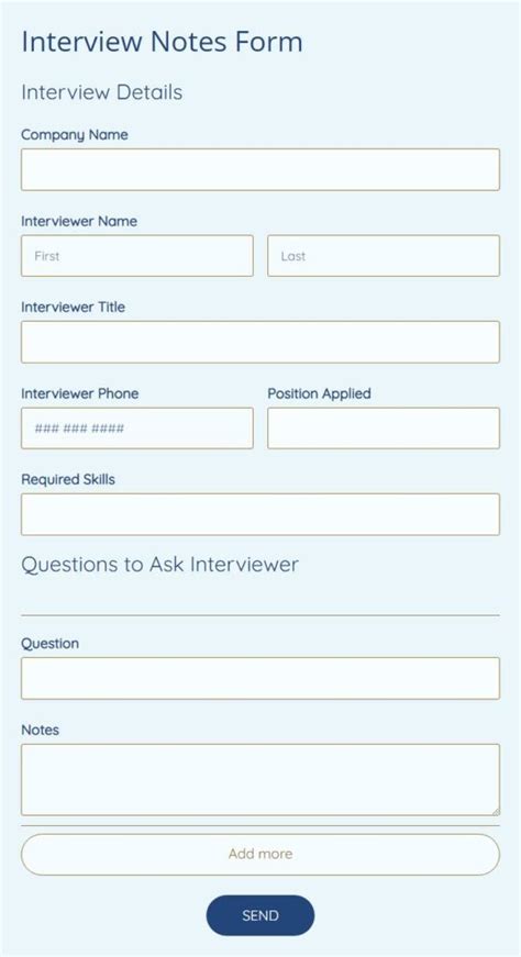 Free Appointment Forms Form Templates 123 Form Builder