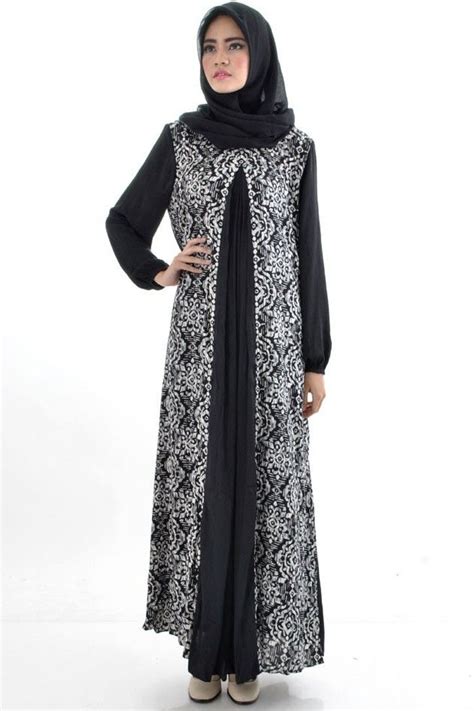 Model Baju Batik Gamis Blazer Terbaru Ragam Muslim