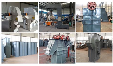 Heat Resistant Bucket Elevator For Cement Clinker Dahan Conveyor