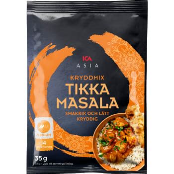 Kryddmix Tikka Masala G Ica Asia Handla Mat Online Fr N Din Lokala