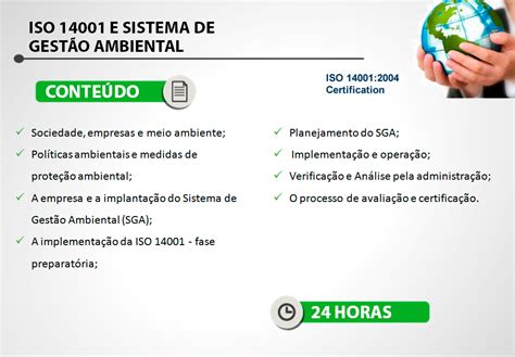 Rhs Treinamentos Iso 14001 E Sistema De GestÃo Ambiental