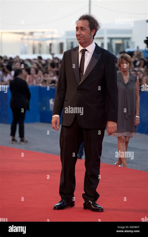 Paolo Sorrentino at the premiere of the film The Young Pope at the 73rd Venice Film Festival ...