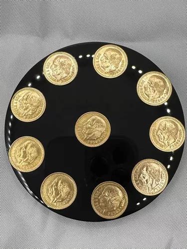 Moneda Hidalgo 2 Pesos Y Medio De Oro Ley 900 Mercadolibre