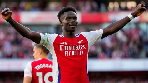 Bukayo Saka Arsenals Mikel Arteta Hails Unbelievable Player For Taking Another Step Up As