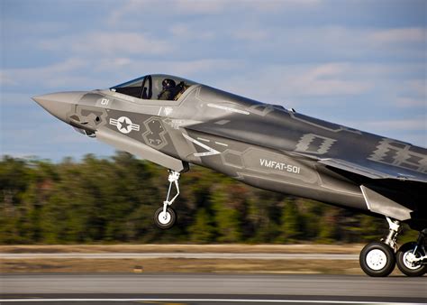 Marine F 35b Arrives At Eglin