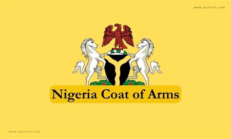 Nigeria Coat Of Arms And Its Full Meaning