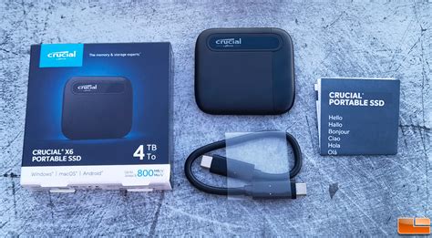 Crucial X6 4TB Portable SSD Review - Legit Reviews