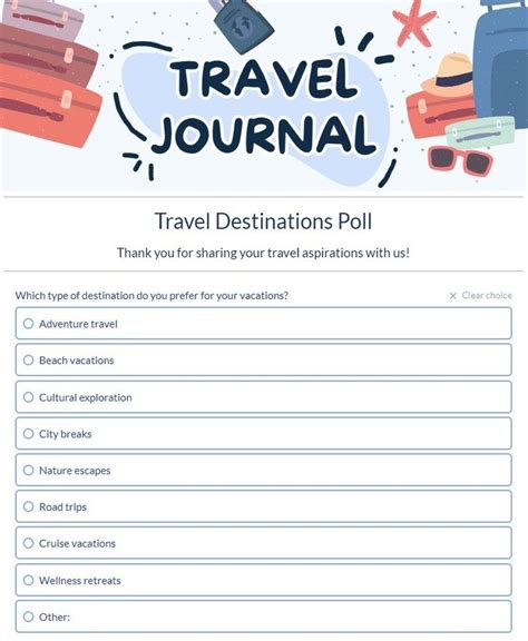 Travel Inquiry Form Template Free Formbuilder