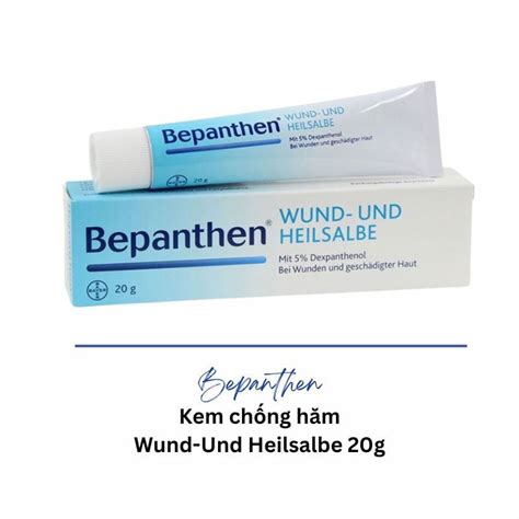 Kem Chống Hăm Tả Bepanthen Wund Und Heilsalbe Nội địa Đức Tuýp 20g