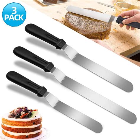 Amazon Greesuit Cake Decorating Baking Knife Angled Icing