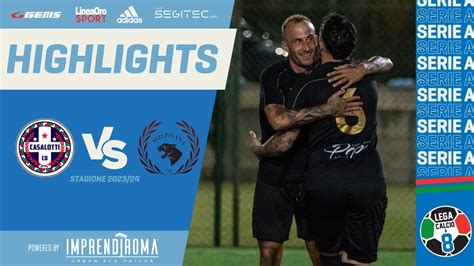 Casalotti Vs Pisana C Giornata Highlights Lega Calcio A