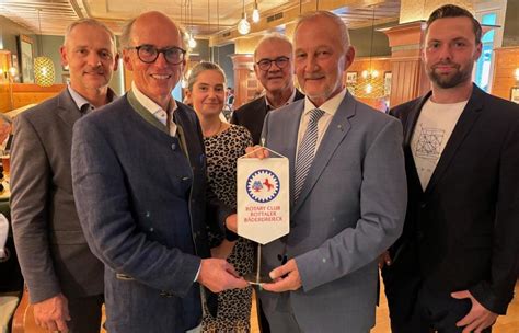 Günter Wagner ist neuer Rotary Präsident