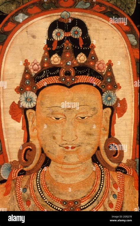 Tibet Central Tibet Kadampa Monastery Ratnasambhava 13thcentury Ad