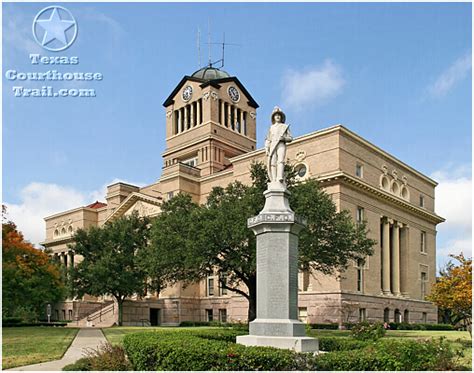 Navarro County Courthouse - Corsicana, Texas - Photograph Page 1