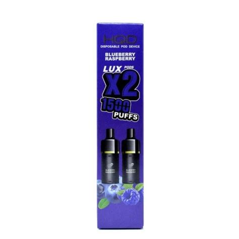 Hqd Lux Pods Blueberry Razz GoMarket Do