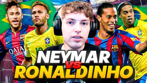 NEYMAR JR VS RONALDINHO QUIEN ES MEJOR YouTube