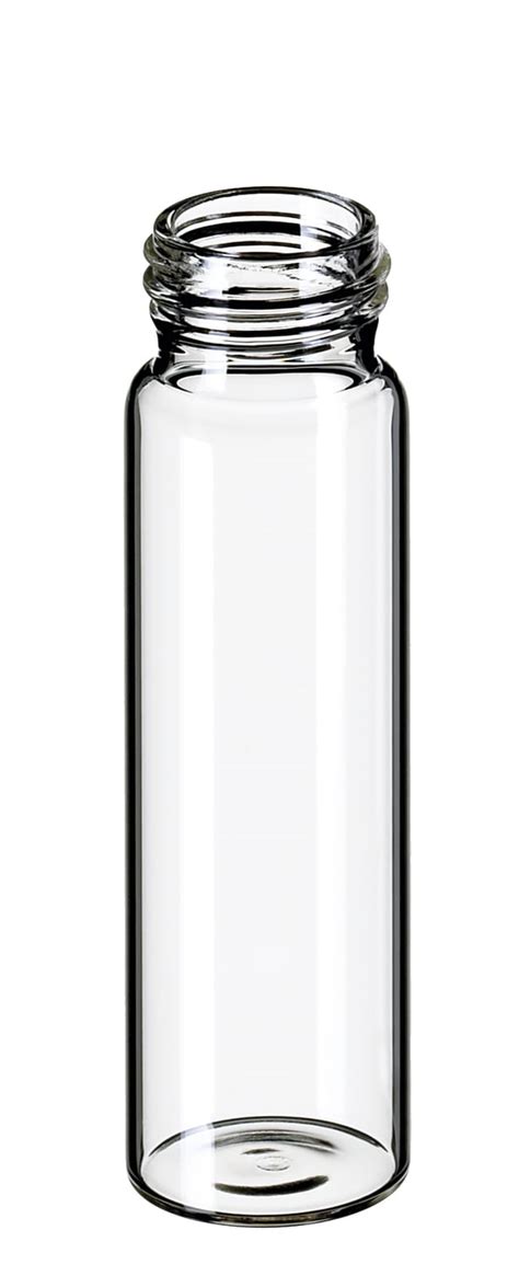 Fisherbrand EPA Screw Neck Vial Glass Clear 40mL 95mm Height Vials