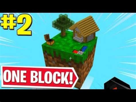 ONE Block Part 2 Minecraft YouTube