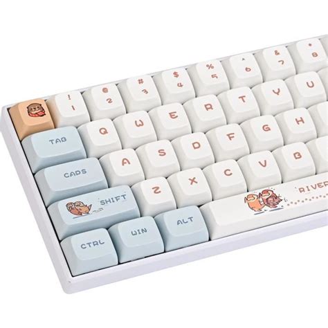 Keycaps 60 127 Touches Custom Gaming Keycaps Pbt Dye Sublimation Xda