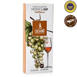 Modica Igp Marsala Flavoured Chocolate Bar Il Tomolo