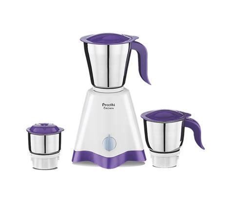 Buy Preethi Crown Mixer Grinder 500 Watt with 3 Jars-MG-205 Online at ...