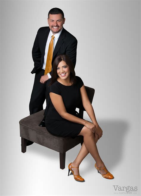 Jorge Rodriguez And Vikki Meza Real Estate Team Business Portrait Session