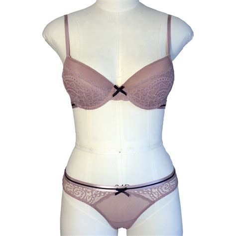 Underwear Set For Color Contrast Lace Bra And Bikini China Underwear And Bra Set Price
