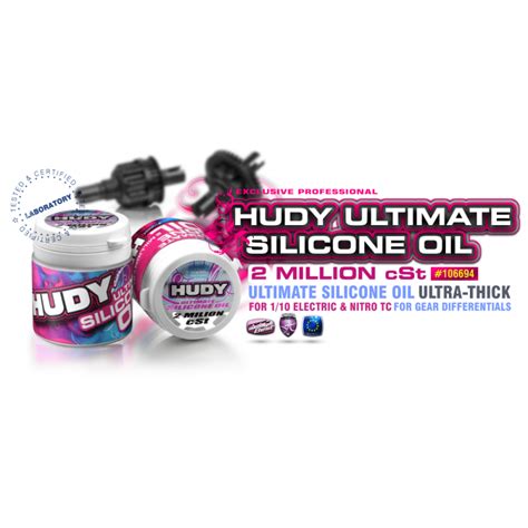 106694 Hudy Premium Silicone Oil 2 000 000 Cst 50Ml