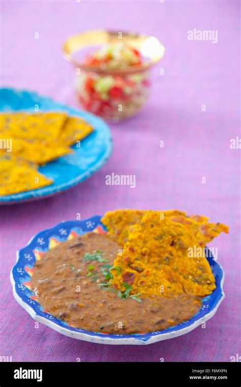 Dal Makhani Lentil Soup India Stock Photo Alamy