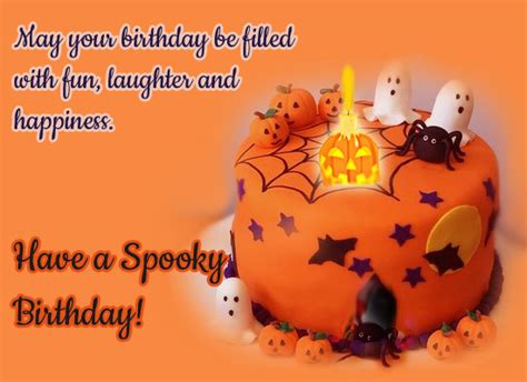 Spooky Halloween Birthday Wishes! Free Happy Birthday eCards | 123 ...