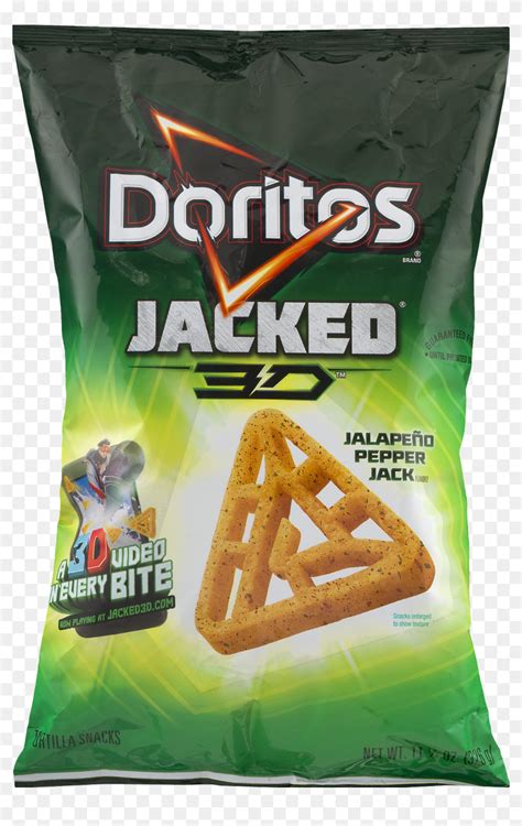 Doritos Jacked 3d Jalapeño Pepper Jack Flavored Tortilla - Doritos ...