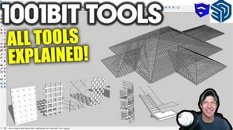 1001bit Tools For Sketchup The Ultimate Guide Free Extension Youtube